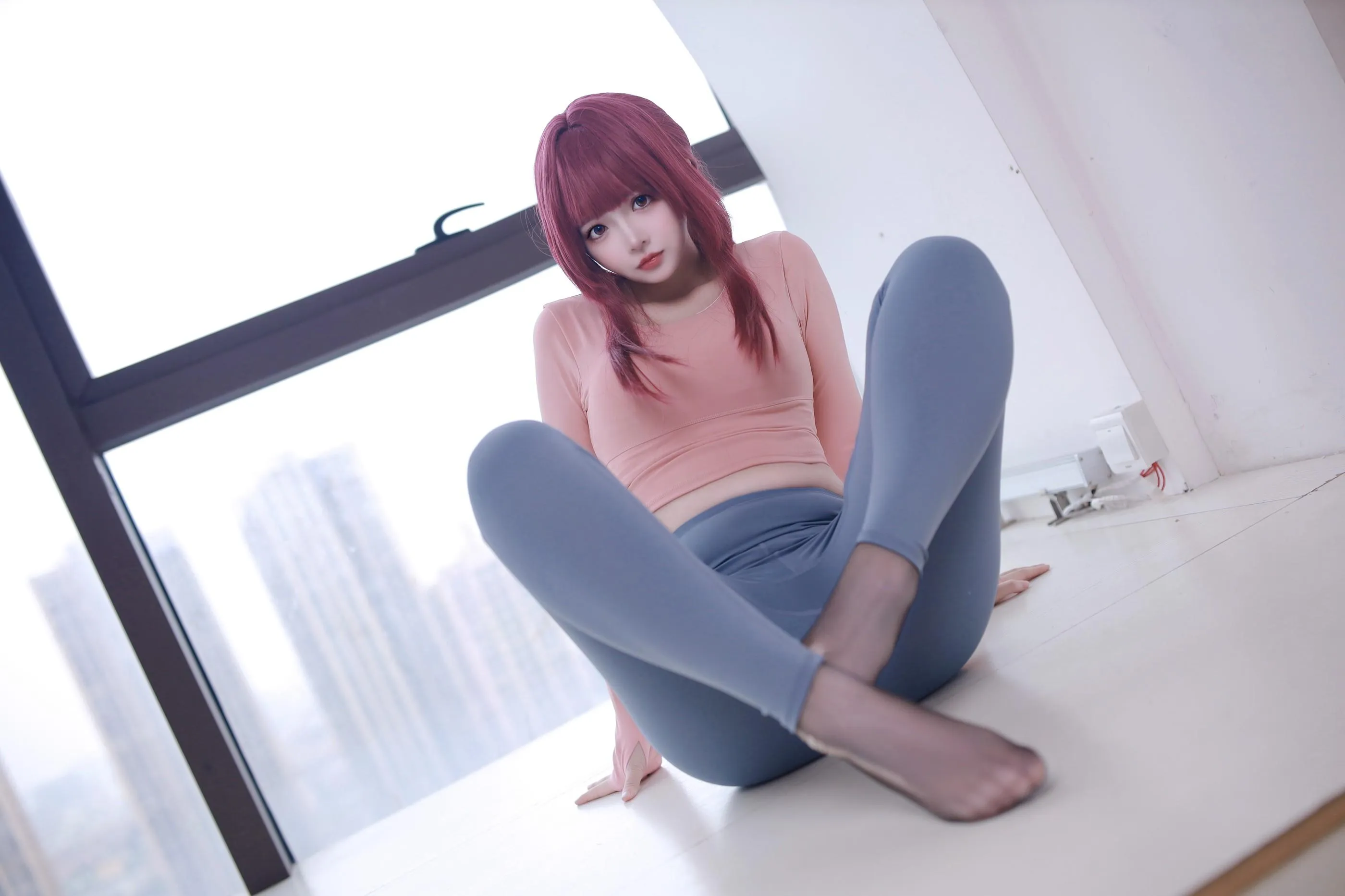 疯猫ss – NO.134 2024年二月限定 瑜伽服 卡芙卡 [58P]插图6